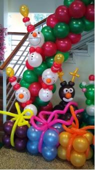 Новогодние украшения из воздушных шариков. Семья и дети, Хобби