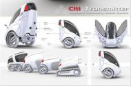 «Citi Transmitter» - гироскопический электрокар в городе.. Технологии, наука, IT